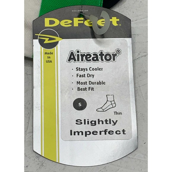 NWT DEFEET Aireator Thin Calf Sock Small - Picture 2 of 4